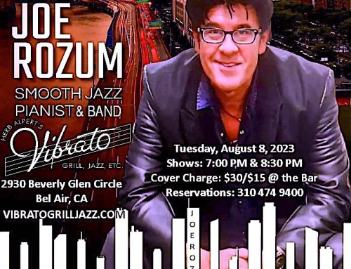 An Evening of Summer Cool Returns with Joe Rozum @ Vibrato Grill on August 8, 2023